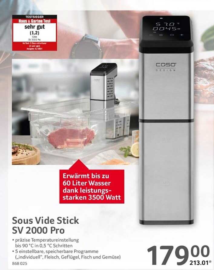 Sous Vide Stick SV 2000 Pro
