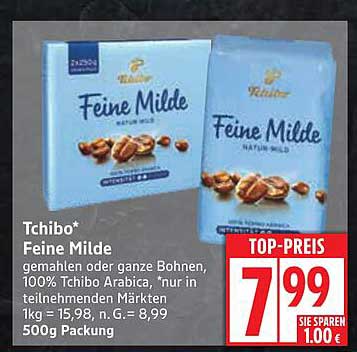 Tchibo Feine Milde - 100% Tchibo Arabica