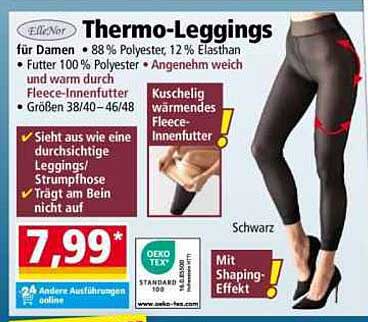 Thermo-Leggings für Damen