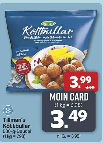 Tillman's Köttbullar 500-g-Beutel