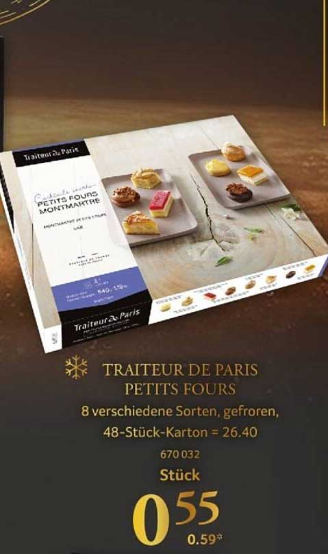 TRAITEUR DE PARIS PETITS FOURS