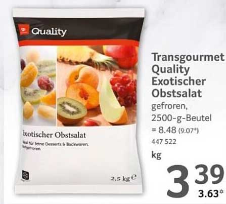 Transgourmet Quality Exotischer Obstsalat
