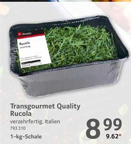 Transgourmet Quality Rucola 1-kg-Schale