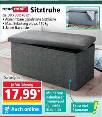 trendstabil Sitztruhe