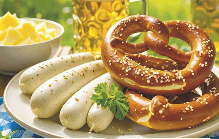 Weißwurst und Brezeln - Das perfekte Angebot für den Genießer