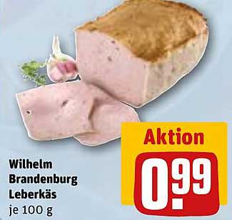Wilhelm Brandenburg Leberkäse je 100 g