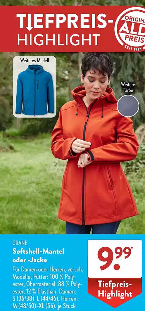 Aldi Jacke Damen