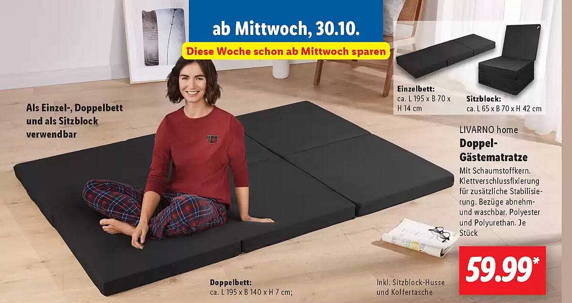 Gastematratze Klappbar Lidl