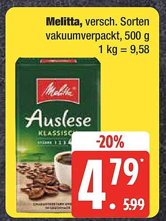 Melitta Auslese klassisch
