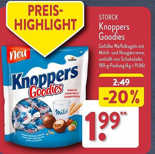 STORCK Knoppers Goodies