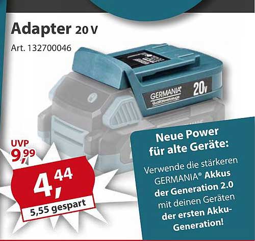 Adapter 20 v