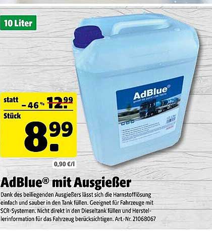 AdBlue® mit Ausgießer