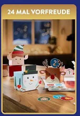 Adventskalender 24 Mal Vorfreude