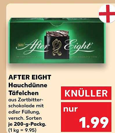 AFTER EIGHT Hauchdünne Täfelchen