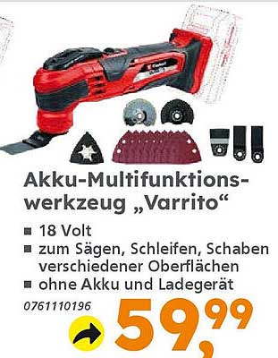 Akku-Multifunktionswerkzeug „Varrito“