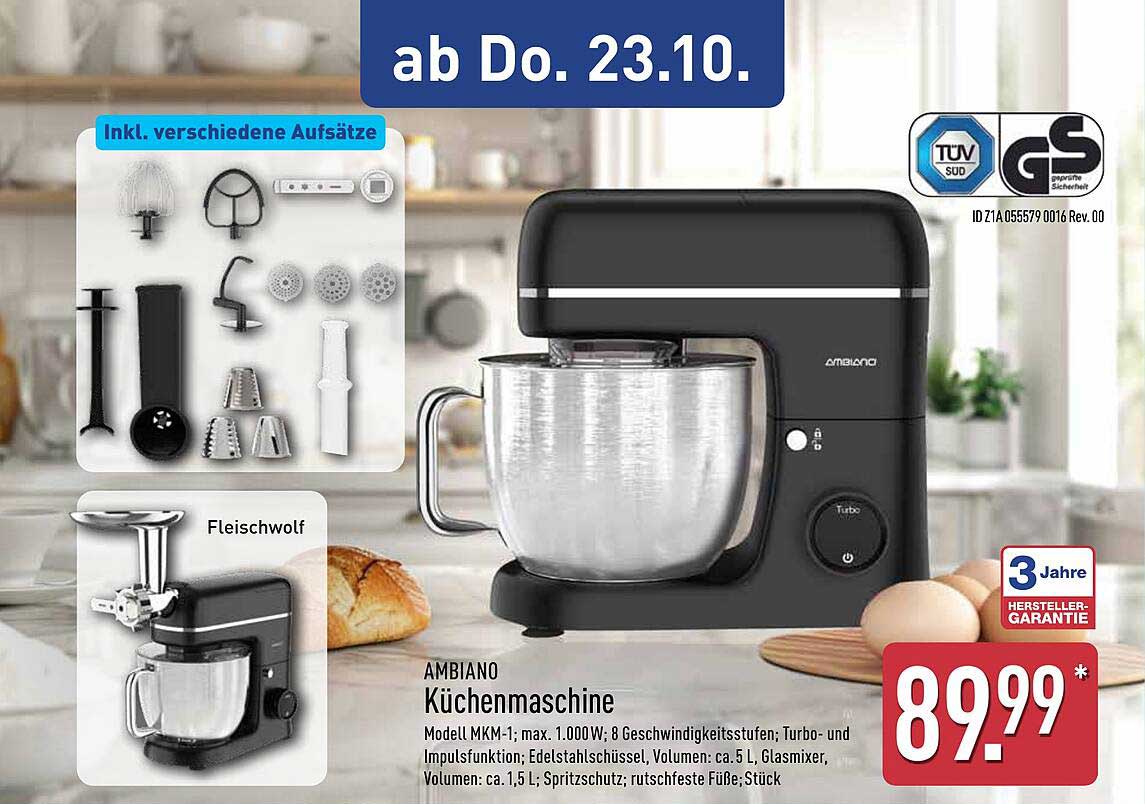 AMBIANO Küchenmaschine