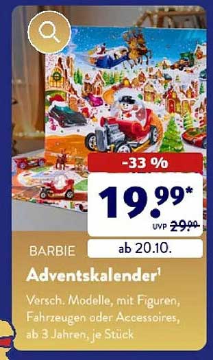 Barbie Adventskalender