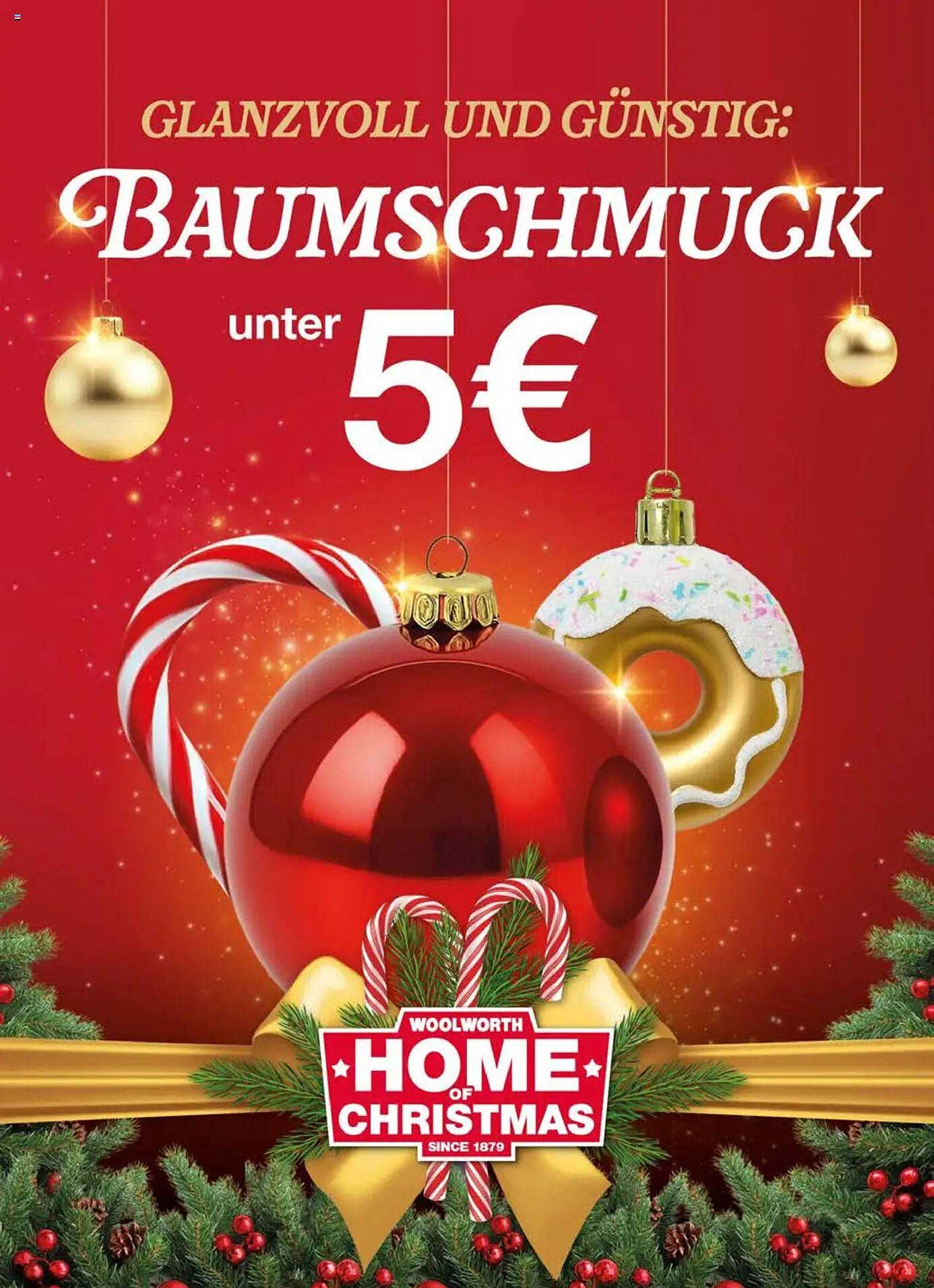 Baumschmuck unter 5 €