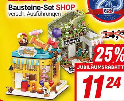 Bausteine-Set SHOP - versch. Ausführungen
