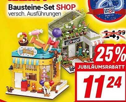 Bausteine-Set SHOP versch. Ausführungen