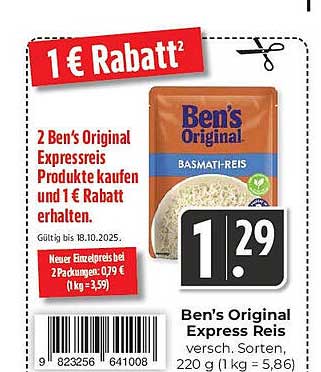 Ben's Original Express Reis - Basmati-Reis