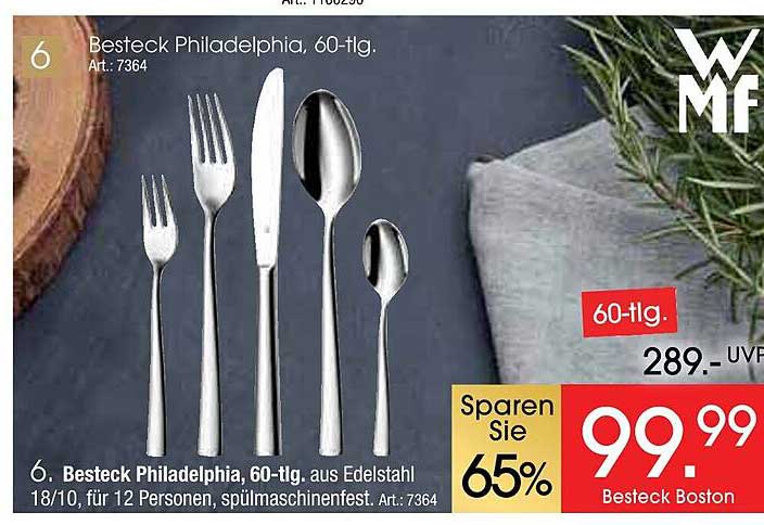 Besteck Philadelphia, 60-tlg.