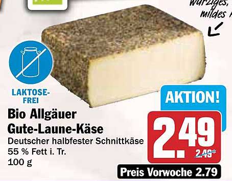 Bio Allgäuer Gute-Laune-Käse