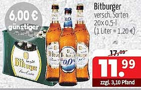Bitburger Bier Kästen – Sommerliches Genussangebot