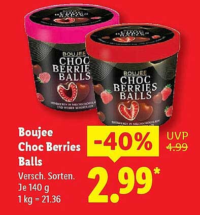 Boujee Choc Berries Balls