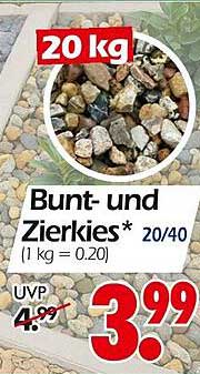 Bunt- und Zierkies 20/40 - Perfekte Wahl für Ihren Garten