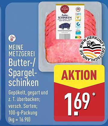Butter-/Spargelschinken 100 g