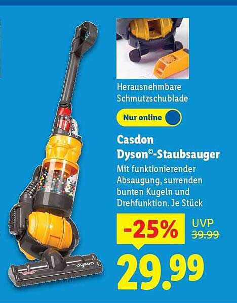 Casdon Dyson®-Staubsauger