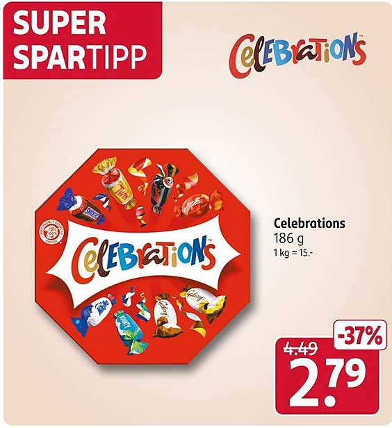 Celebrations 186 g