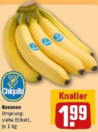 Chiquita Bananen, je 1 kg