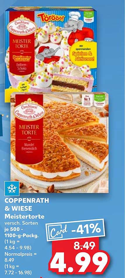 COPPENRATH & WIESE Meistertorte - 41% Rabatt