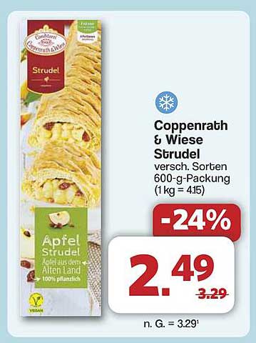 Coppenrath & Wiese Strudel - verschiedene Sorten 600-g-Packung