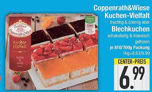 Coppenrath&Wiese Kuchen-Vielfalt fruchtig & cremig oder Blechkuchen