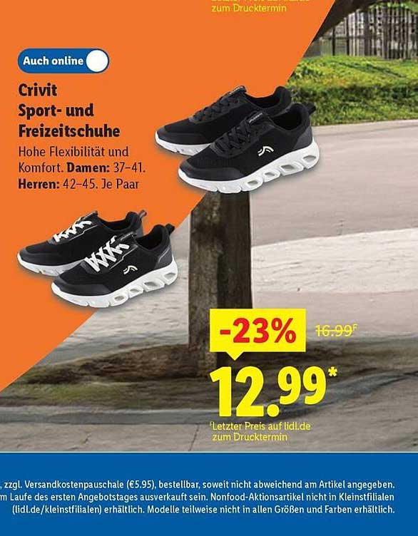 Crivit Sport- und Freizeitschuhe