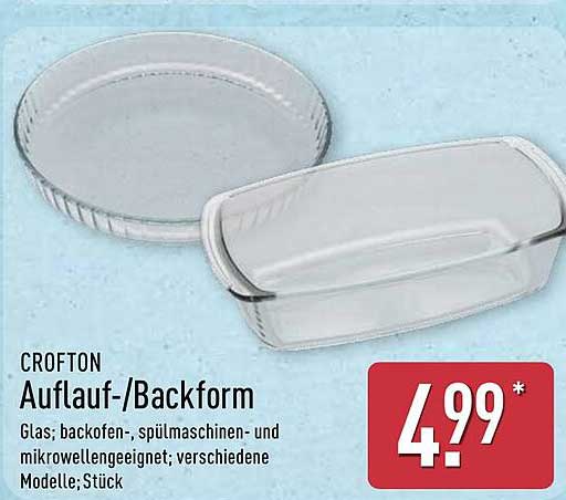 CROFTON Auflauf-/Backform aus Glas