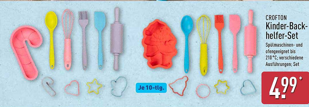 CROFTON Kinder-Backhelfer-Set