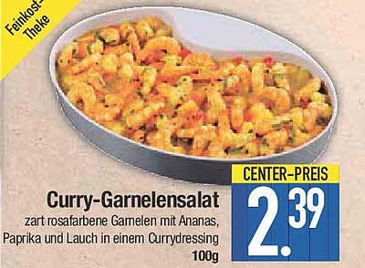 Curry-Garnelensalat