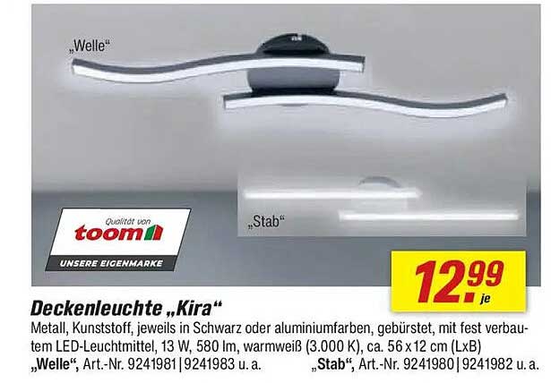 Deckenleuchte „Kira“