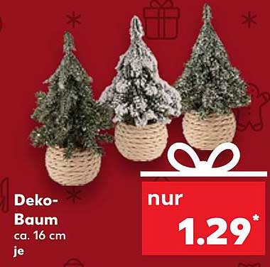 Deko-Baum ca. 16 cm je