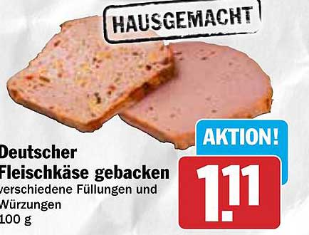 Deutscher Fleischkäse gebacken - verschiedene Füllungen und Würzungen