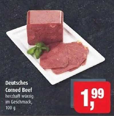 Deutsches Corned Beef, herzhaft würzig, 100 g