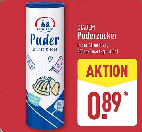DIADEM Puderzucker 250-g-Dose