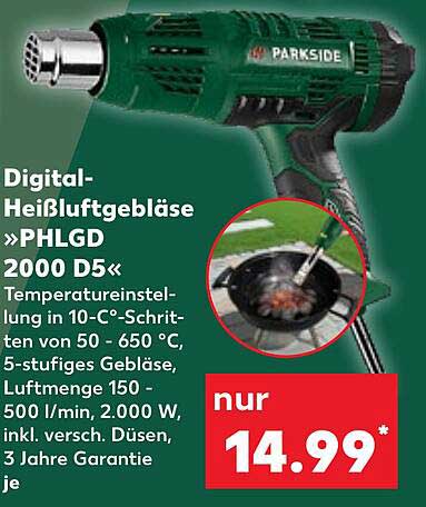 Digital-Heißluftgebläse »PHLGD 2000 D5«