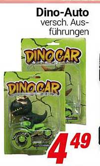 Dino-Auto - versch. Ausführungen