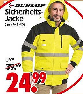 Dunlop Sicherheits-Jacke Größe L-XXL