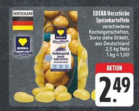 EDEKA Herztücke Speisekartoffeln 2,5 kg